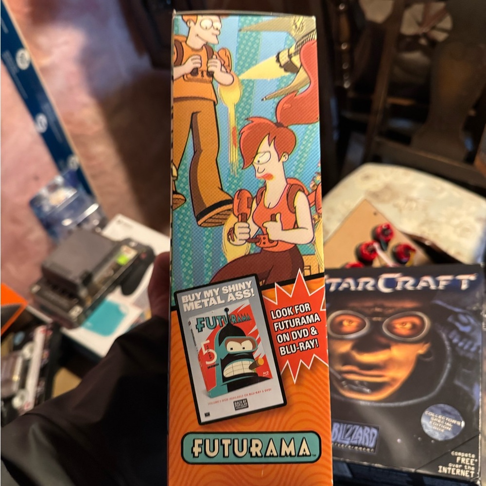 Futurama Talking Bender Figure. 2007 Toynami series. New sealed CIB. Rare - Picture 4 of 4